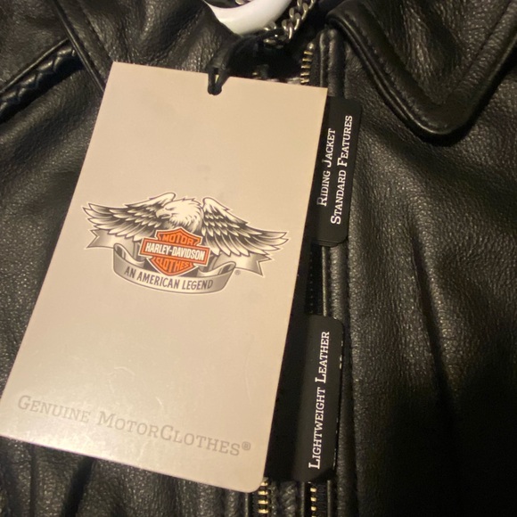 Harley Davidson Womens M Heritage Leather Jacket - Picture 12 of 14